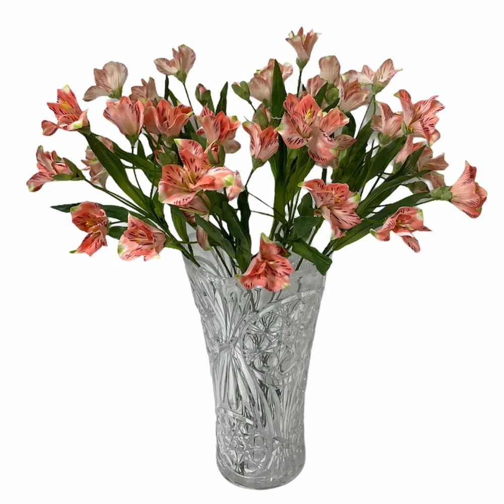 Lovely Lily Silk Flowers Bundle 9 Pc Set Decorating Crafts DIY Floral Lot